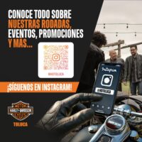Siguenos en Instagram H-D Toluca 25